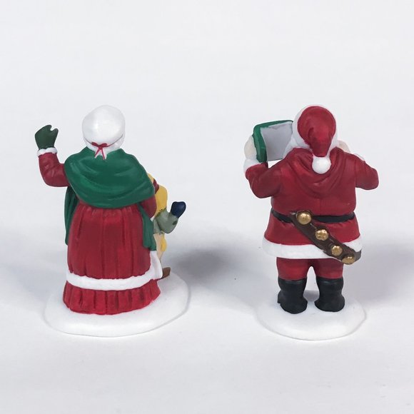 Dept 56 "Santa and Mrs. Claus" Heritage Village Collection - Picture 3 of 5